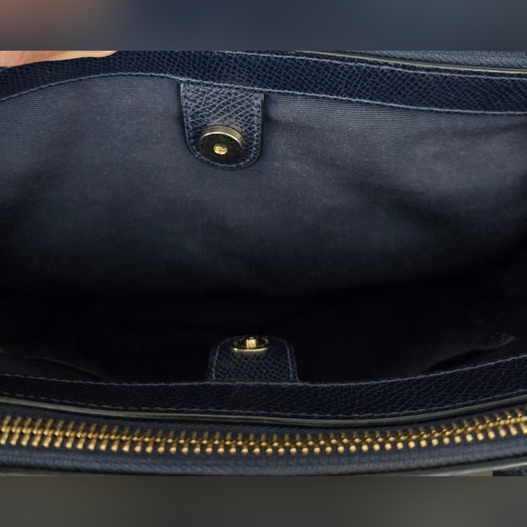 Coach Blue Christie Carry All Shoulder Bag - Picture 10 of 16